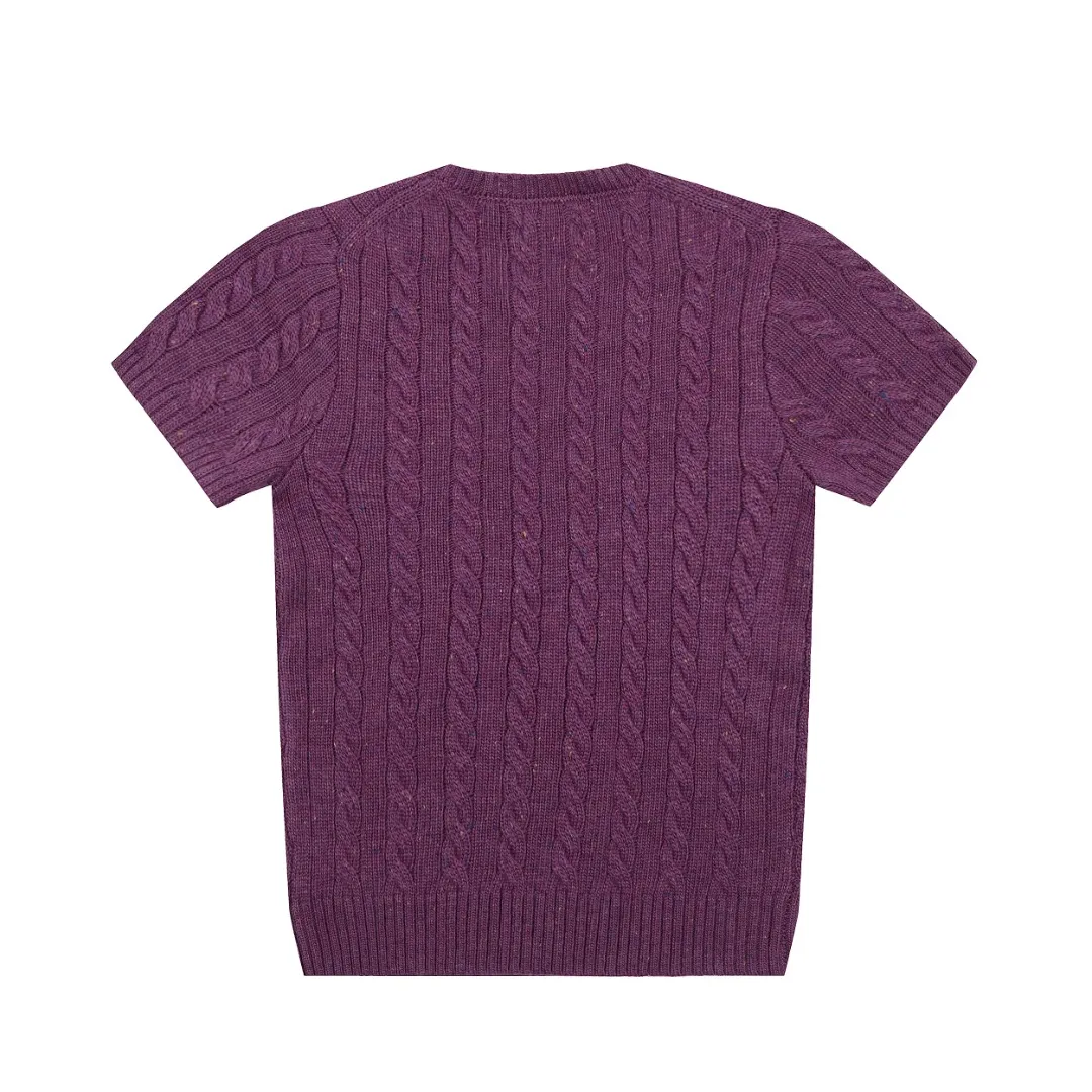 P166 💰 "Top quality" Style number: DS058# (on sale all year round) [Ralph Lauren wool blended pony embroidered logo twist knitted short sleeves] ✅Ralph Lauren gradient multi-color dot versatile hemp knitted round neck short sleeves for all seasons ✅15% merino cotton wool 85% wool blended clean and clear texture ✅ZP quality 1:1 version Scan the code to enter the GF website Counter quality ✅Details and quality are the only one in Guangzhou. Imported quality wool. Focus on high-end. Cost-effective. Needless to say good quality. ✅Restore the original version. The maximum size can be worn up to 150 pounds. Loose, comfortable and stress-free.